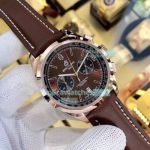 Breitling Premier B01 Chronograph 42 Replica Watch Rose Gold Brown Dial